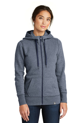 New Era® Ladies French Terry Full-Zip Hoodie