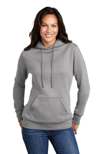 Ladies Fleece Pullover Hooded Sweatshirt