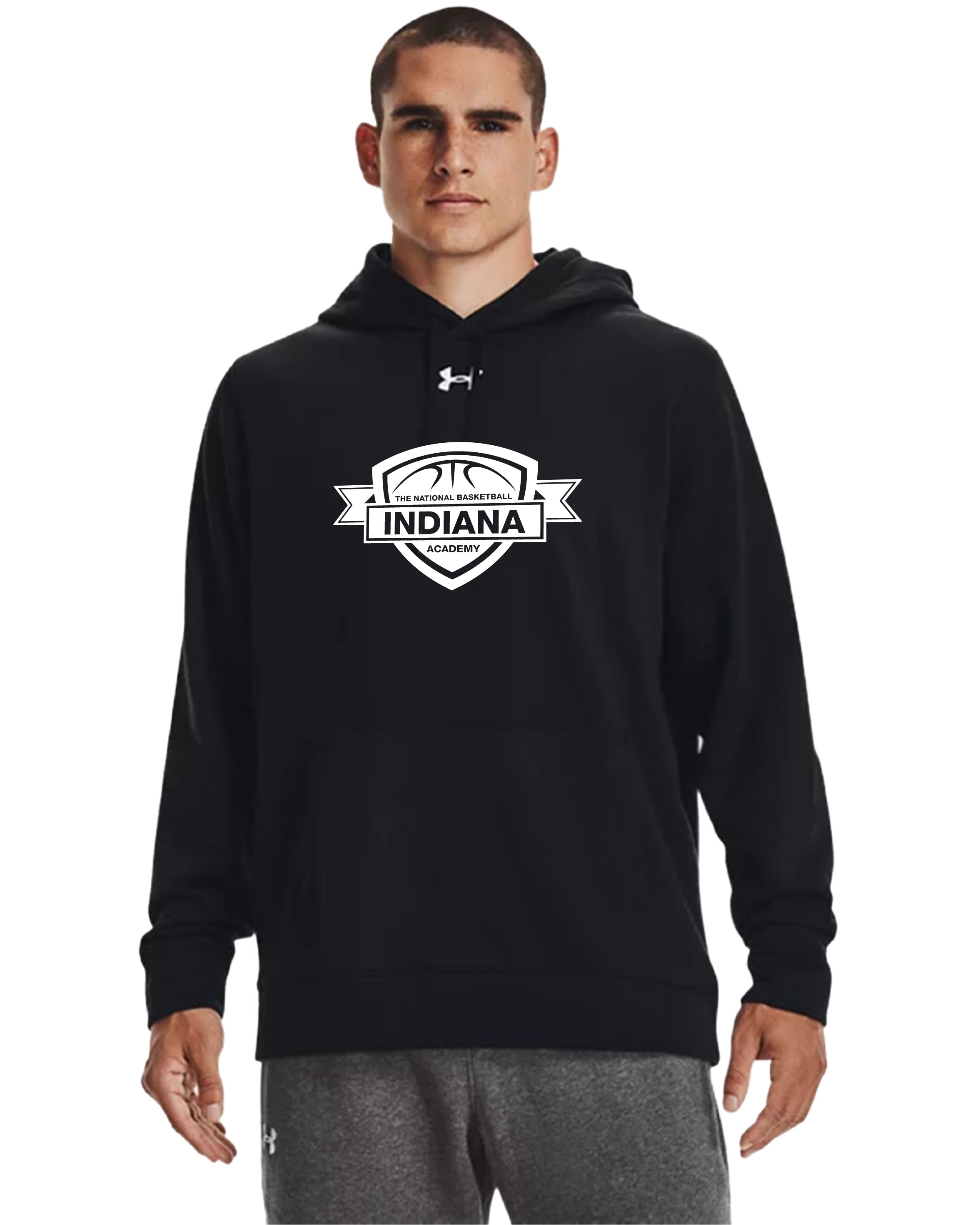 Men's ua hustle online fleece hoodie